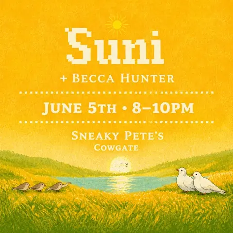 Suni EP launch night + Support
