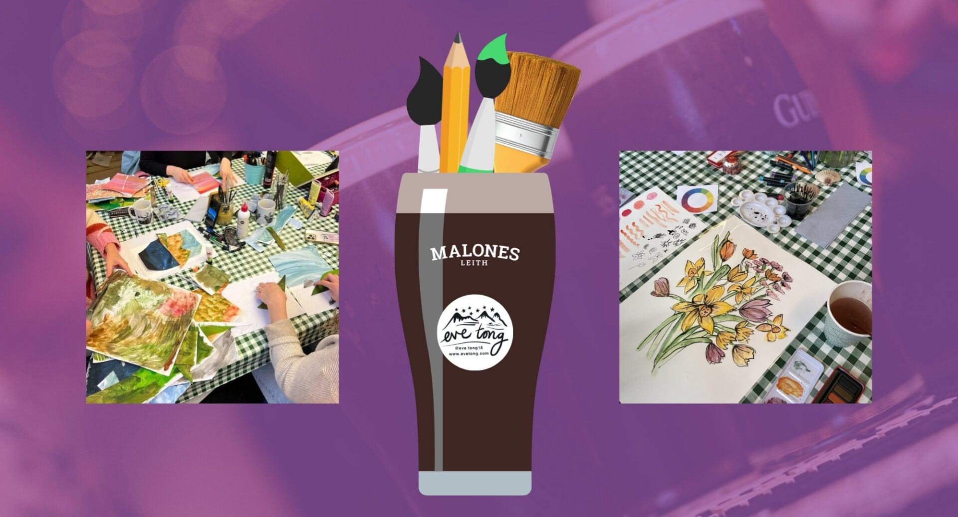Paint & Sip with Eve Tong (Times TBC)
